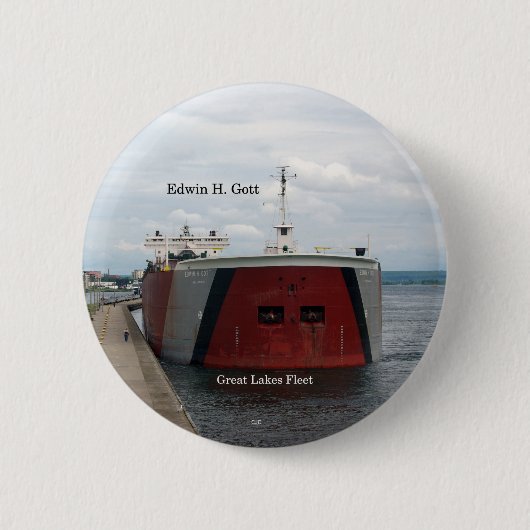 Schaltfläche Edwin H. Gott Button (Vorderseite)