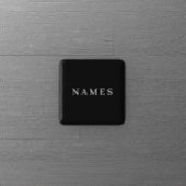 Schaltfläche "Einfache schwarze Benutzerdefiniert Button