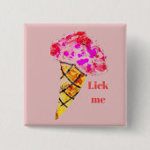 Schaltfläche "Eiscreme" Button (Vorderseite)