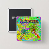 Schaltfläche "El Segundo Mind Focus" Button (Vorne & Hinten)