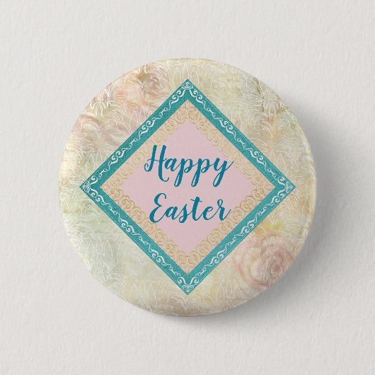 Schaltfläche "Elegantes Happy Oaster Button" Button (Vorderseite)