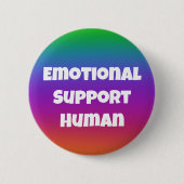 Schaltfläche "Emotionale Unterstützung für den men Button (Vorderseite)