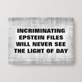 Schaltfläche Epstein Files Button (Vorderseite)