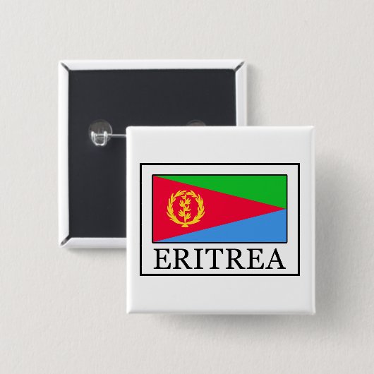 Schaltfläche Eritrea Button (Vorne & Hinten)