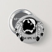 Schaltfläche "Erste Nationen" für die benutzerdefi Button (Vorne & Hinten)