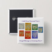 Schaltfläche Farbe der Engel-Serie - Angepasste Me Button (Vorne & Hinten)