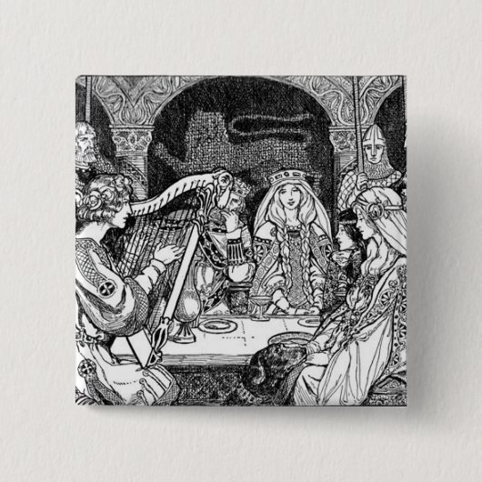 Schaltfläche "Fashion Middle Ages" Button (Vorderseite)