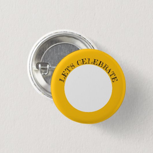 Schaltfläche Feiern Button (Vorne & Hinten)