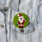 Schaltfläche "Felt Santa 2021" Button (Beispiel)