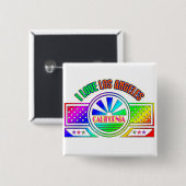Schaltfläche "Fest Los Angeles" Button (Vorne & Hinten)