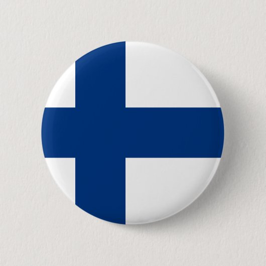Schaltfläche "Finnische Flagge" Button (Vorderseite)