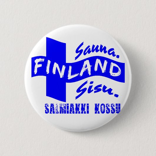 Schaltfläche Finnland Button (Vorderseite)