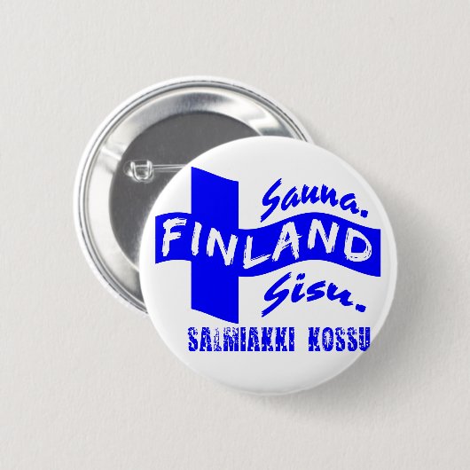 Schaltfläche Finnland Button (Vorne & Hinten)