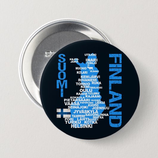 Schaltfläche "FINNLAND MAP" Button (Vorne & Hinten)