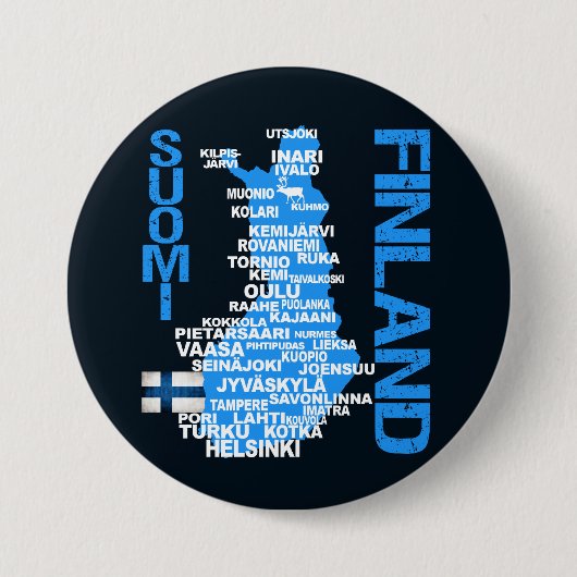 Schaltfläche "FINNLAND MAP" Button (Vorderseite)