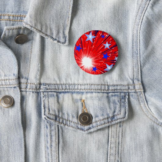 Schaltfläche "Firework Red White Blue" Button (Beispiel)