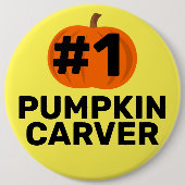 Schaltfläche "First Place Pumpkin Carver" Button (Vorderseite)