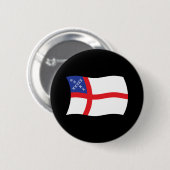 Schaltfläche "Flag der Bischofskirche" Button (Vorne & Hinten)