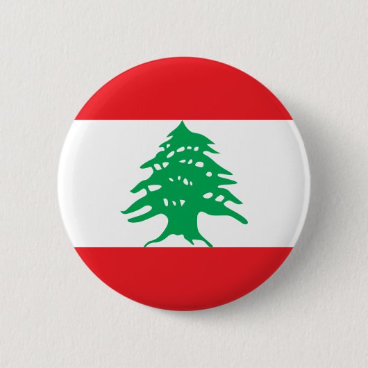 Schaltfläche "Flag Libanon" Button (Vorderseite)