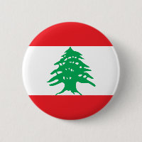 Schaltfläche "Flag Libanon"