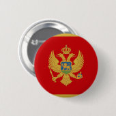 Schaltfläche "Flag Montenegro" Button (Vorne & Hinten)