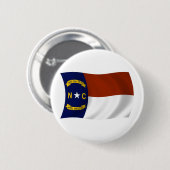Schaltfläche "Flag North Carolina" Button (Vorne & Hinten)