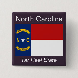 Schaltfläche "Flag North Carolina" Button