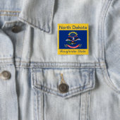 Schaltfläche "Flag North Dakotan" Button (Beispiel)
