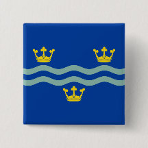 Schaltfläche "Flag of Cambridgeshire (UK-Landkreis