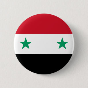Schaltfläche "Flagge" für Syrien Button