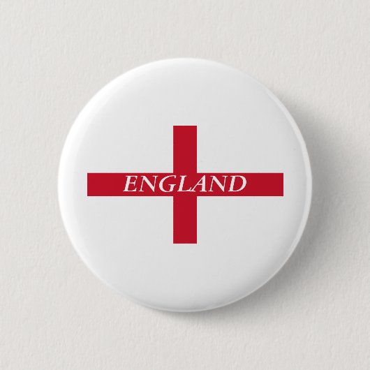 Schaltfläche "Flagge" in England Button (Vorderseite)