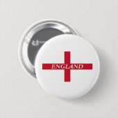 Schaltfläche "Flagge" in England Button (Vorne & Hinten)