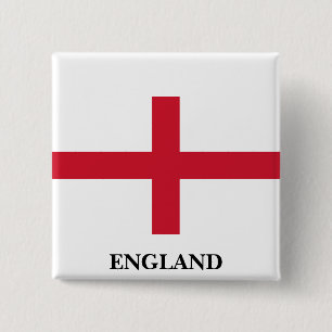 Schaltfläche "Flagge" in England Button