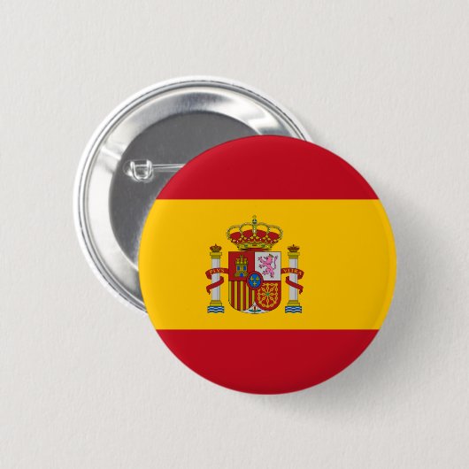 Schaltfläche "Flagge Spaniens" Button (Vorne & Hinten)
