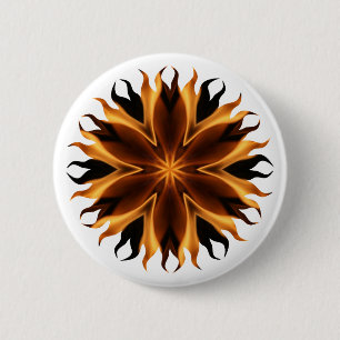 Schaltfläche Flammen Button