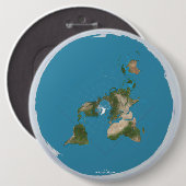 Schaltfläche "Flat Earth Today" Button (Vorne & Hinten)