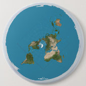 Schaltfläche "Flat Earth Today" Button (Vorderseite)