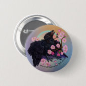 Schaltfläche "Fledgling Crow" Button (Vorne & Hinten)