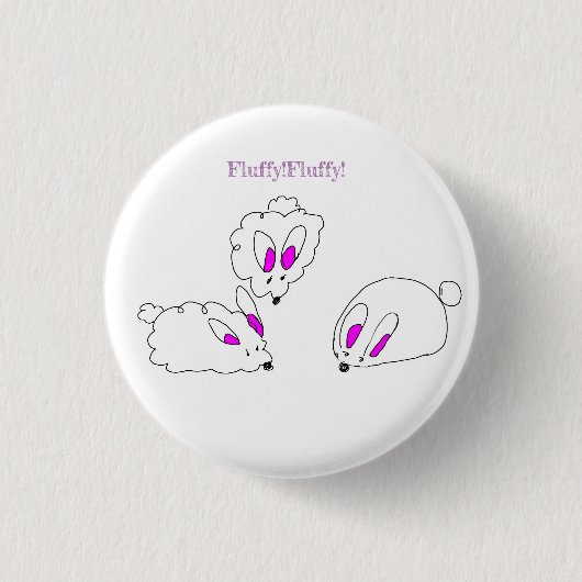 Schaltfläche "Fliffe Kaninchen" Button (Vorderseite)