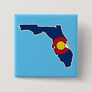 Schaltfläche "Florida Colorado", Rückseite des But Button