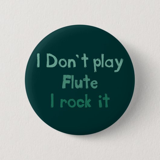 Schaltfläche "Flute Rock It" Button (Vorderseite)