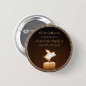 Schaltfläche "Flying Pig Candle Flame" Button (Vorne & Hinten)