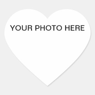 Schaltfläche "Foto anpassen" hinzufügen Herz-Aufkleber