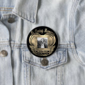 Schaltfläche "Foto Custom Memorial Heart Gold" hin Button (Beispiel)