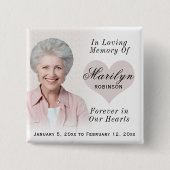 Schaltfläche "Foto Custom Memorial" hinzufügen Button (Vorderseite)