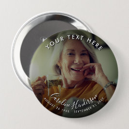 Schaltfläche Foto für benutzerdefinierte Textbeerd Button