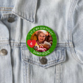 Schaltfläche "Foto, Name und Alter Geburtstag indi Button (Beispiel)