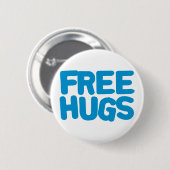 Schaltfläche "Free Hugs" Button (Vorne & Hinten)