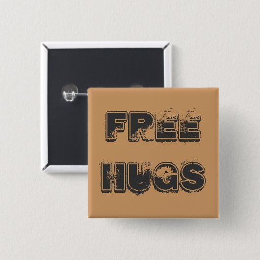 Schaltfläche "Free Hugs" Button (Vorne & Hinten)