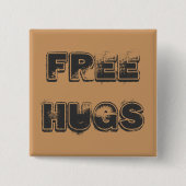 Schaltfläche "Free Hugs" Button (Vorderseite)